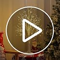Artificial Birch Tree Lamp Set - 4 Pack Warm White LED Tree Lights with Timer and DIY Branches