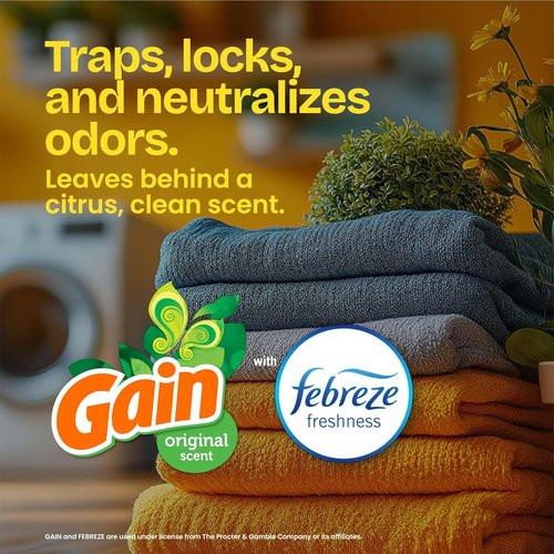 Glad ForceFlex Tall Kitchen Trash Bags - 13 Gallon, Gain Original Scent, 140 Count
