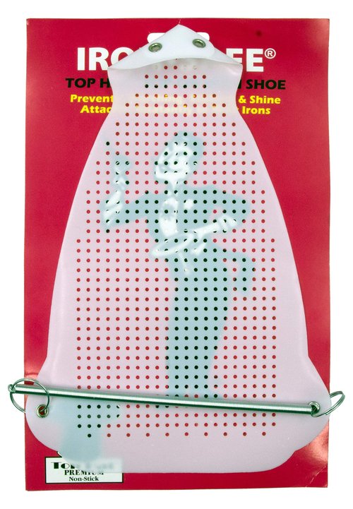 Jacobson Products Iron Safe Slip-On Ironing Shoe - Prevents Scorching, Sticking & Shine