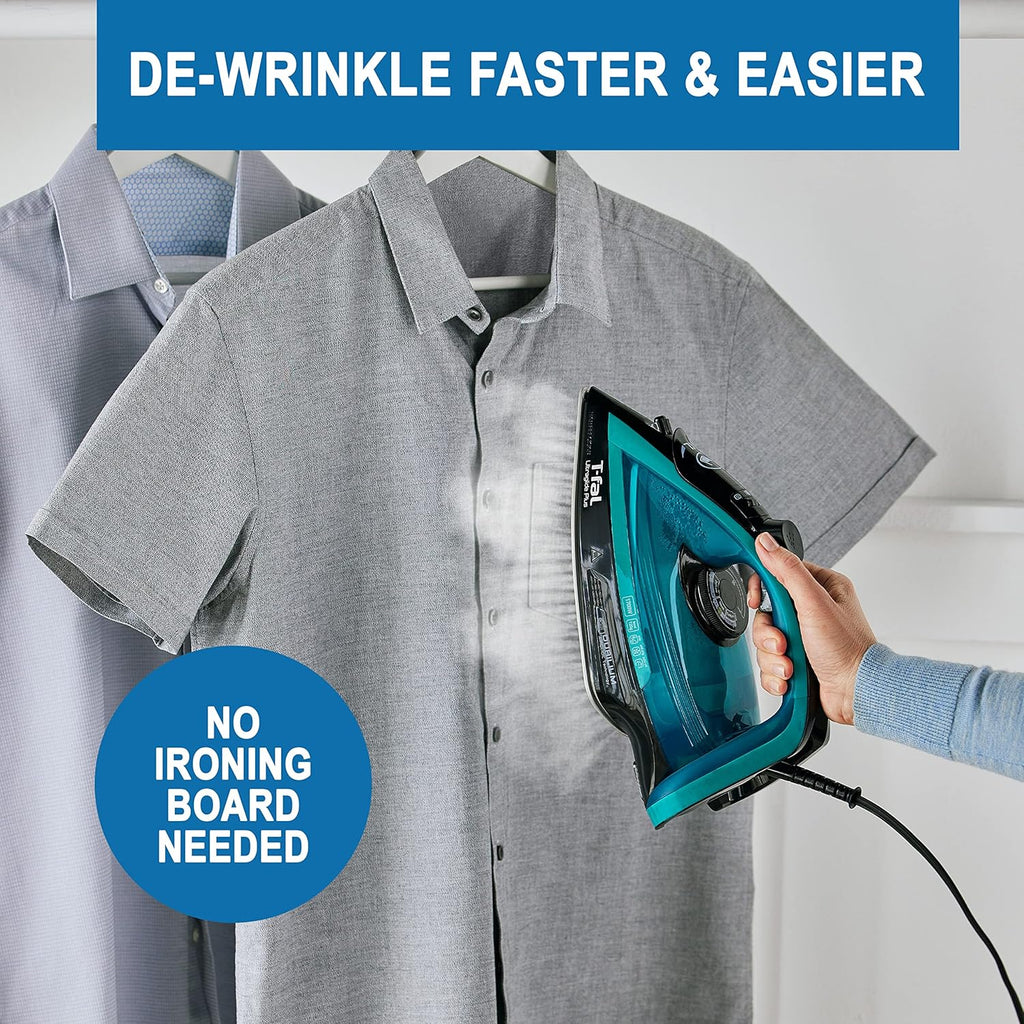 T-Fal Ultraglide Steam Iron - 1800 Watts with Durilium Soleplate, Precision Tip & Auto-Off Feature