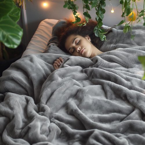 Bedsure Fleece Blanket - Soft, Lightweight Plush Queen Size Luxury Microfiber | 90x90 Inches