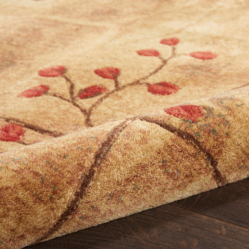Nourison Home Somerset Latte 2'3" x 10' Area Rug - Easy Clean, Non Shedding, Bed Room, Living Room, Dining Room, Kitchen (10' Runner)