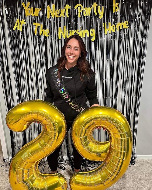 Gold 9 Balloon | 40-Inch Giant Number 9 Balloon for Birthday Decorations & Celebrations