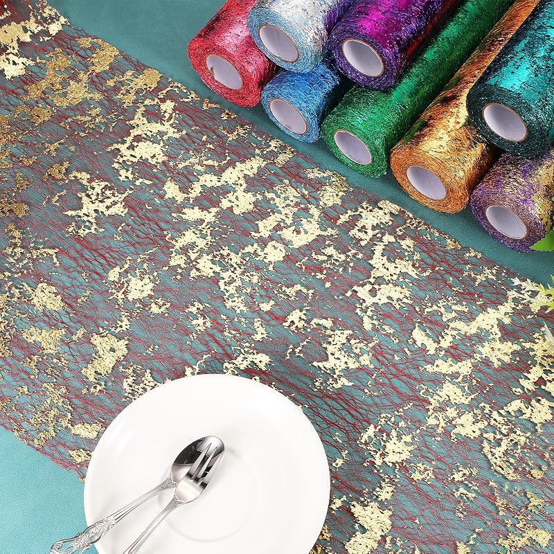 49 ft Silver Sequin Table Runner - 11 x 591
