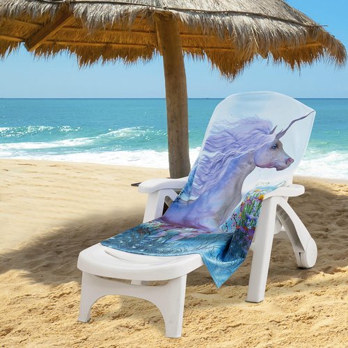NORTHWEST Classics Beach Towel, 30" x 60", Unicorn
