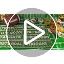 Football Party Decorations - 12 Themed Cutout Banners for Birthdays