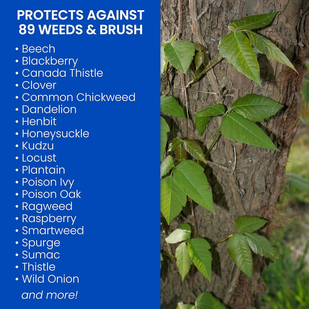 BioAdvanced Brush Killer Plus - Ready-to-Use Weed Killer Sprayer | 1.3 Gal - Eliminates Tough Brush Roots & Poison Ivy