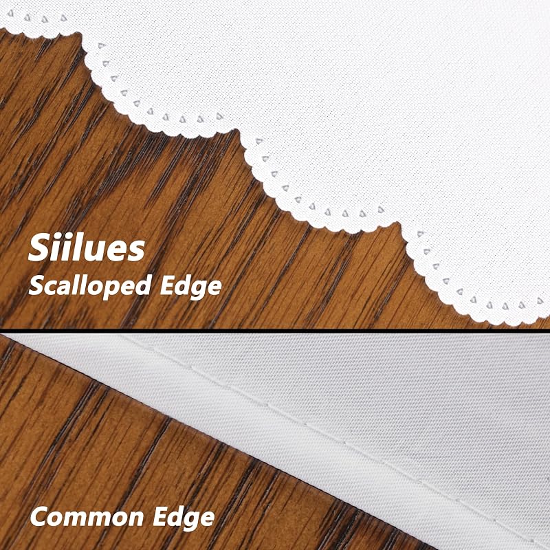 Christmas Tablecloth Rectangle 52x70 Inch - Premium Polyester, Water-Resistant & Machine Washable
