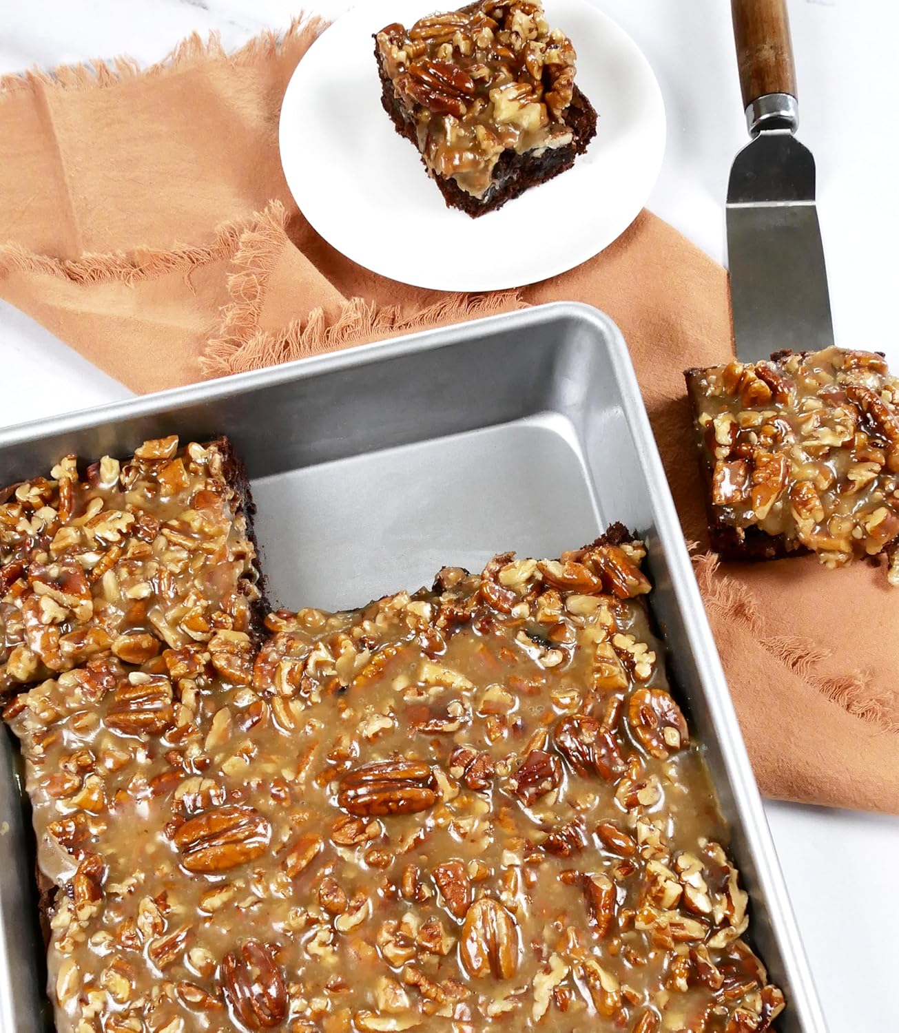 USA Pan Rectangular Cake Pan - Uncoated Aluminized Steel, 9 x 13-Inch for Perfect Baking