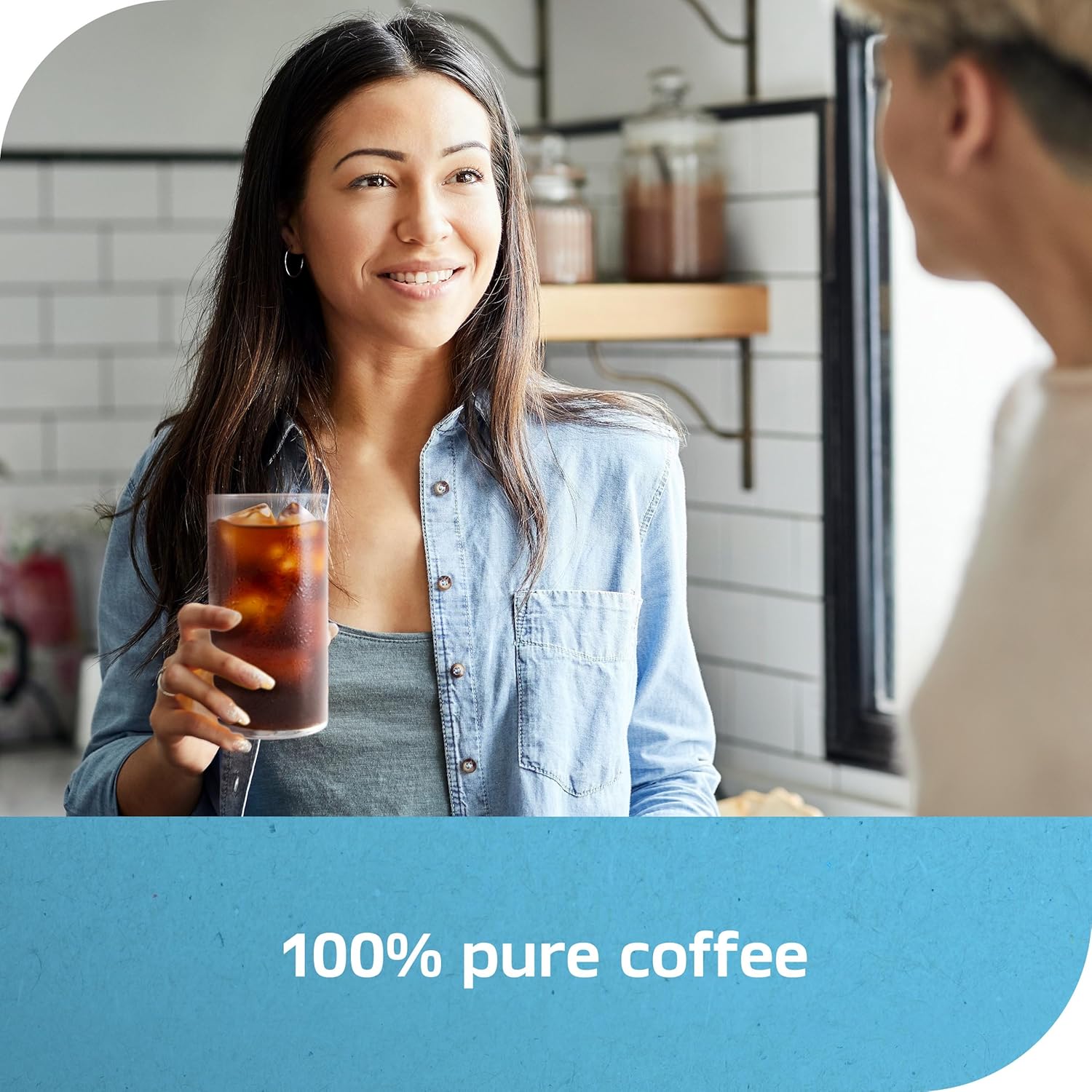 NESCAFÉ Instant Iced Coffee - Refreshing Ice Roast Flavor | 2 Jars (6 Oz Each)