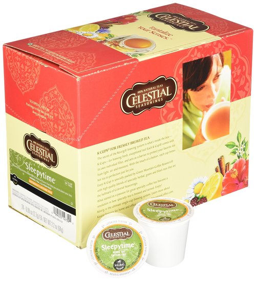 Celestial Seasonings Sleepytime Herbal Tea, K-Cup Portion Pack for Keurig K-Cup Brewers, 96 Count