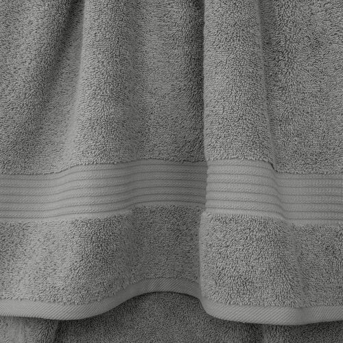Cotton Paradise Extra Large Soft Plush Turkish Bath Towels Set - 4 Piece in Light Grey