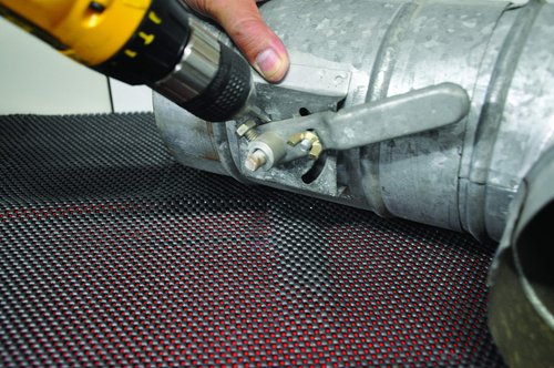 Con-Tact Brand Industrial Grip Premium Shelf Liner, Non-Adhesive and Non-Slip Drawer Liner, Heavy-Duty, Waterproof, Easy-to-Clean, 86" x 22", Black