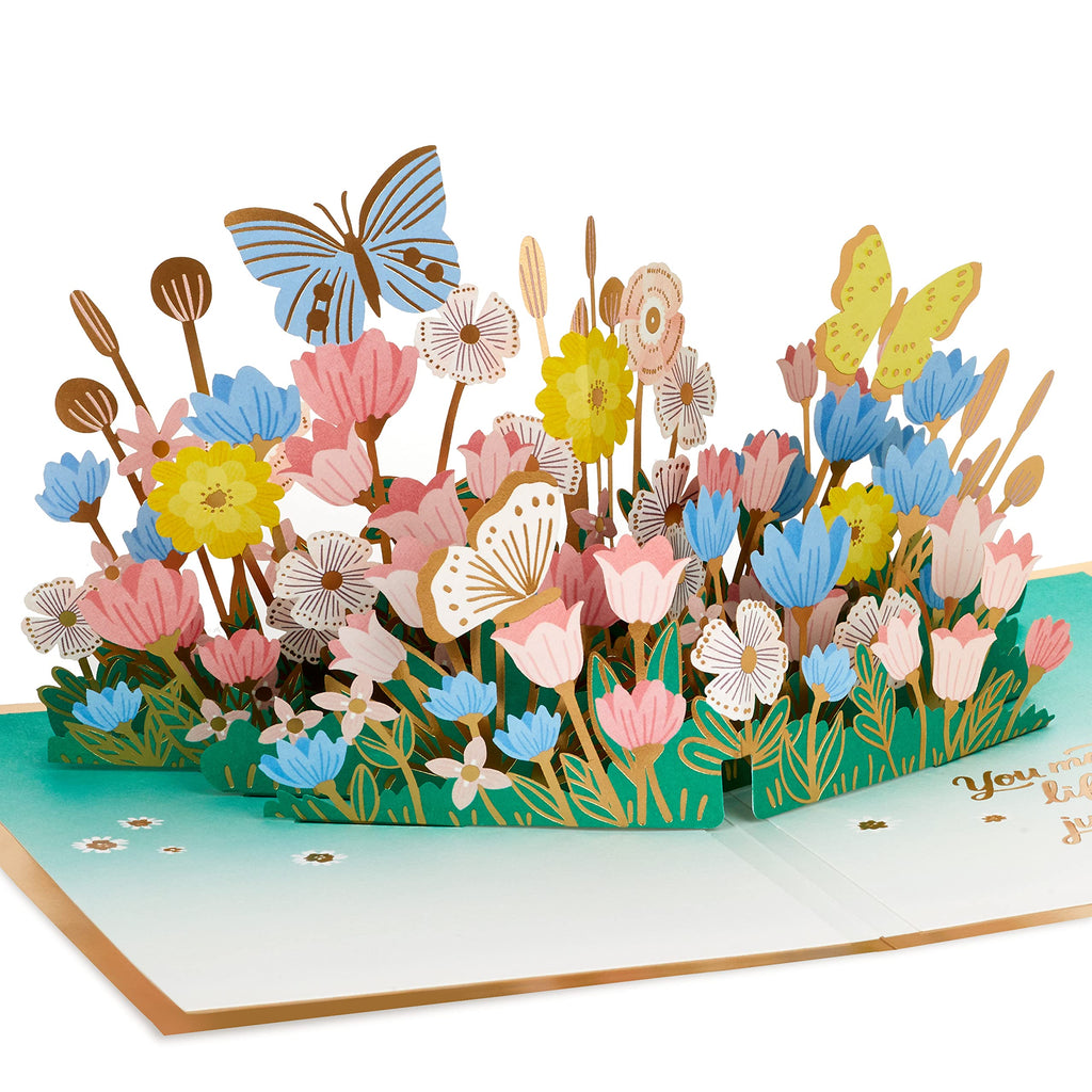 Hallmark Paper Wonder Mother's Day Pop Up Card Bundle with Mahogany Mothers Day Pop Up Card for Mom