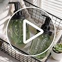 Amolliar 16oz Green Glass Mason Jar Foaming Soap Dispenser