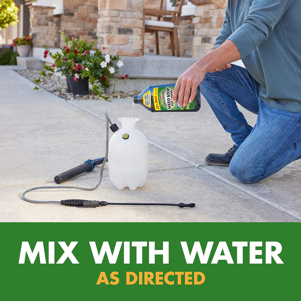Spectracide Weed Stop - Concentrate Formula Kills Weeds at the Roots | 40 Fl Ounce