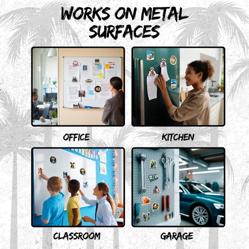 Pura Vida Costa Rica Magnet 4 Inch 2-Pack Country Central America – Strong Vinyl Decorative Travel Magnets for Fridge Locker Kitchen Office – Cute Fun Aesthetic Cool Durable & Long-Lasting ID44999