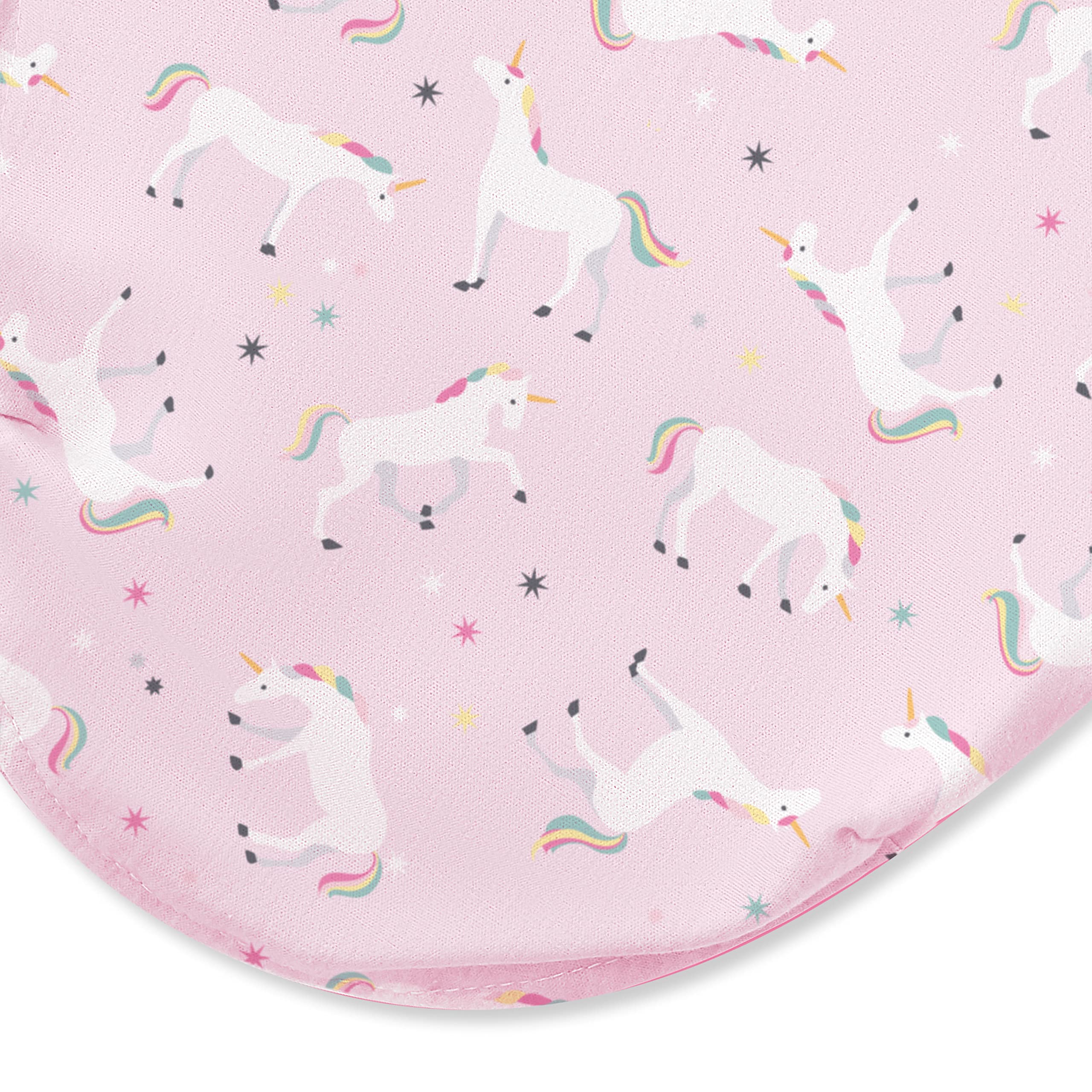 SwaddleMe Easy Change Swaddle – Size Small/Medium, 0-3 Months, 2-Pack (Unicorn Universe)