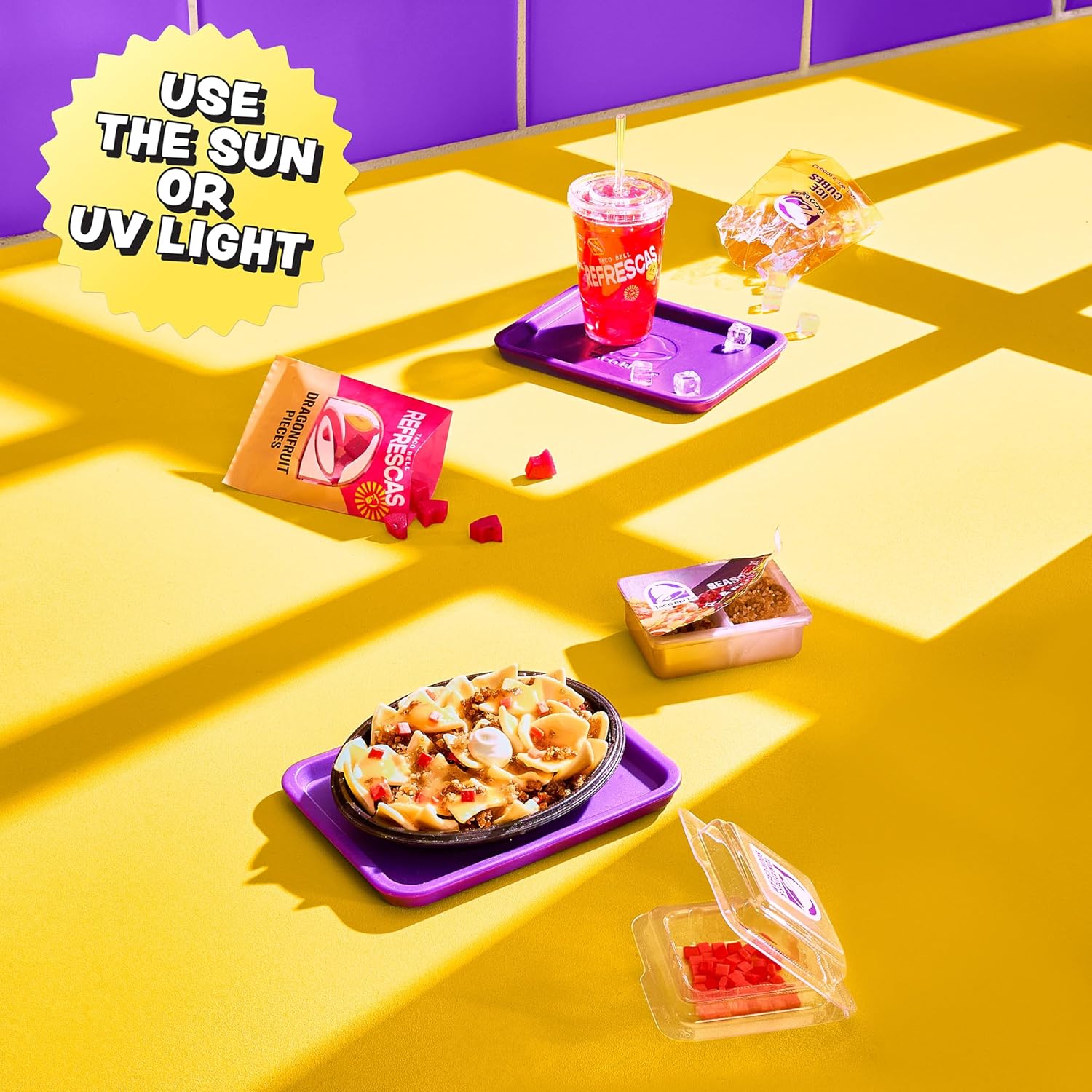 MGA's Miniverse Mini Taco Bell Collectibles - DIY Resin Replicas (2 Pack) | Fun for Ages 8+