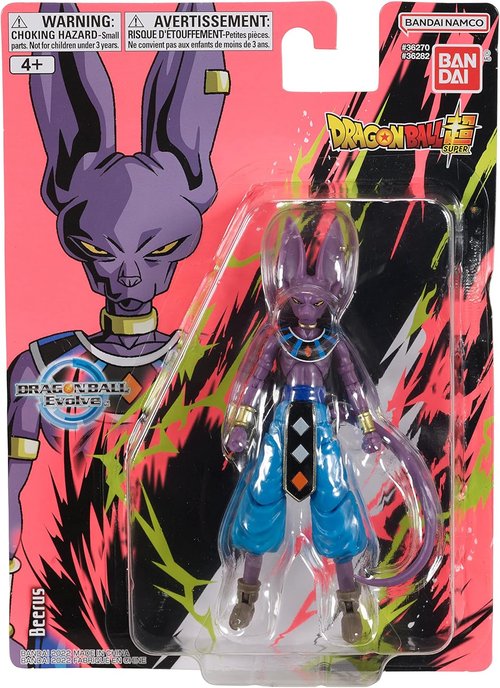 Bandai - Dragon Ball Super Evolve Beerus Action Figure | 5-Inch Collectible Toy