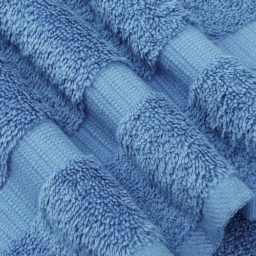 Chakir Turkish Linens | Luxury 100% Cotton Turkish Towels - Soft, Absorbent, Extra Large (30x60 Inches, Set of 4 - Wedgewood)