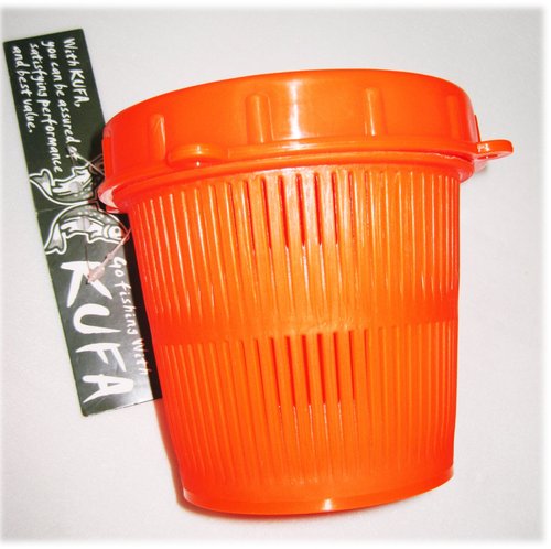 2-Pack of KUFA Sports Prawn Trap Accessory Combo, Ø1/4" x 400' Non-Lead Sinking line, 14" Float and Vented Bait Jar (SL4+F13Y+HB5) x2