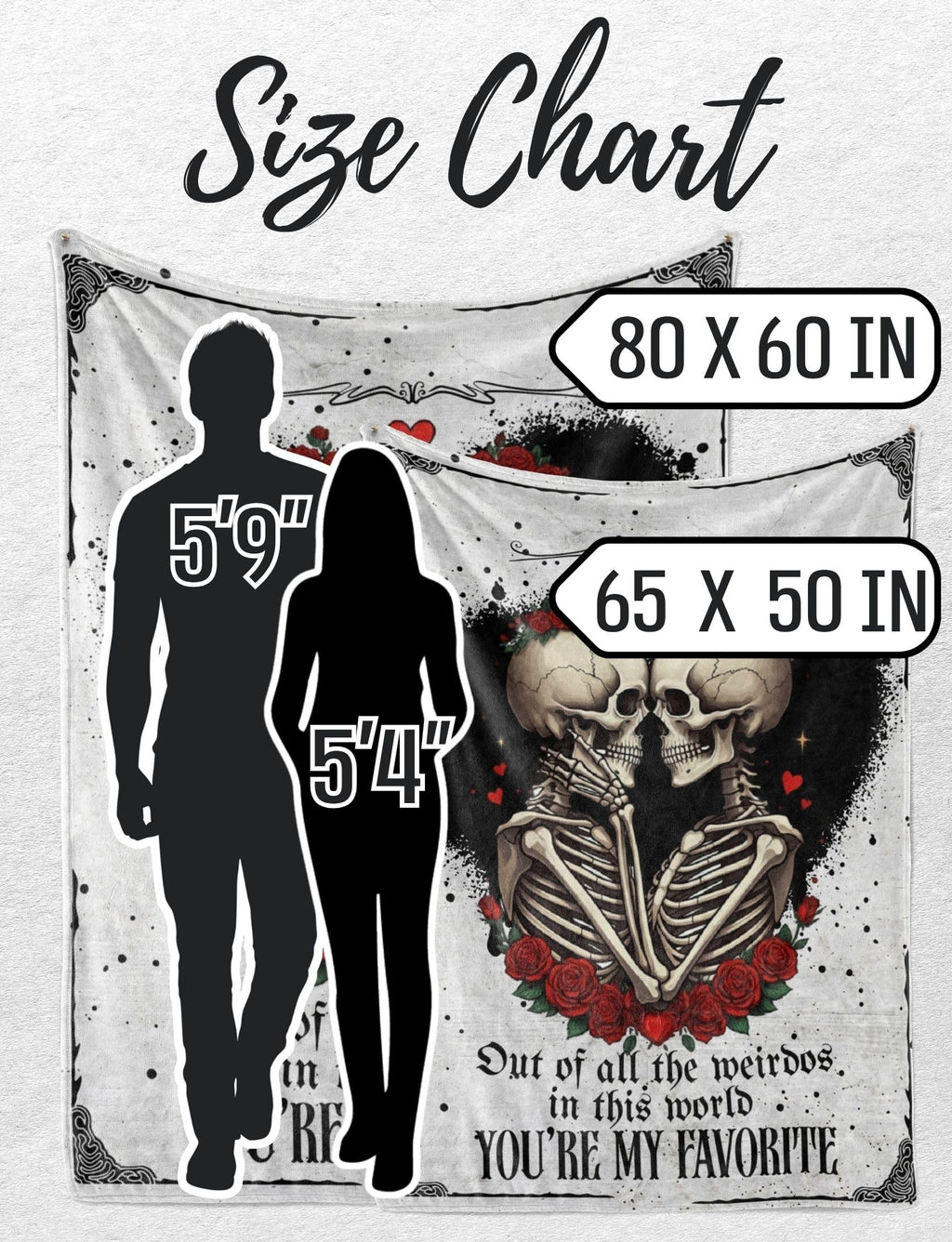 Huglanket Gifts for Men, Women, Him, Her, Wedding Anniversary Blanket for Wife, Husband, Boyfriend, Girlfriend, I Love You Gift for Couples, 60" x 80"