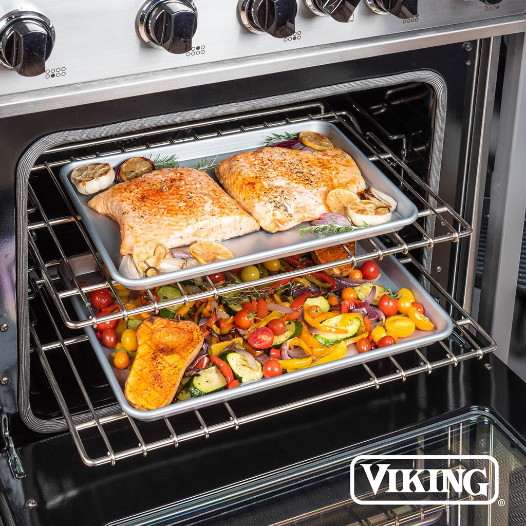 Viking Premium Nonstick Baking Sheet Pan - 15-Inch Heavy Gauge Aluminized Steel | PFAS-Free, Oven Safe to 475°F