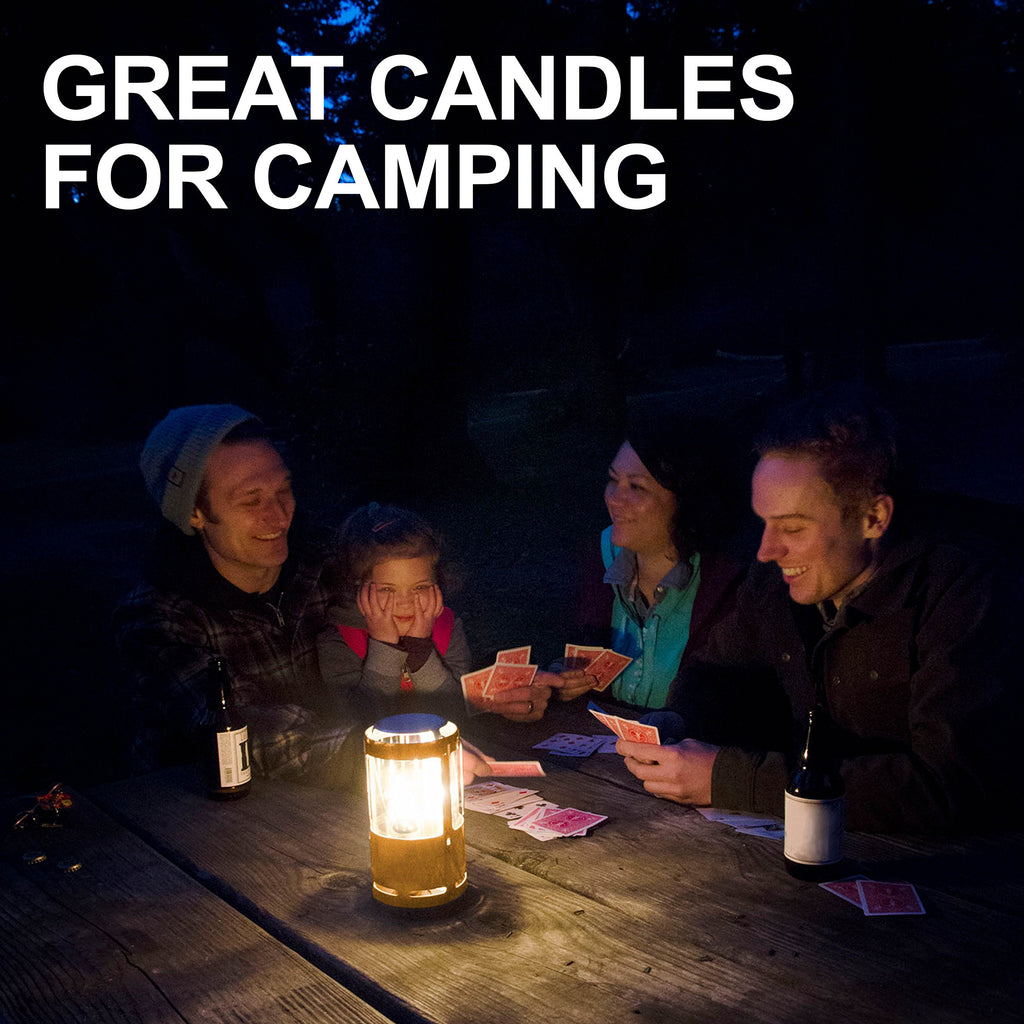 UCO 12-Hour Natural Beeswax, Long-Burning Candles for UCO Candle Lanterns and Emergency Preparedness, 9-Pack