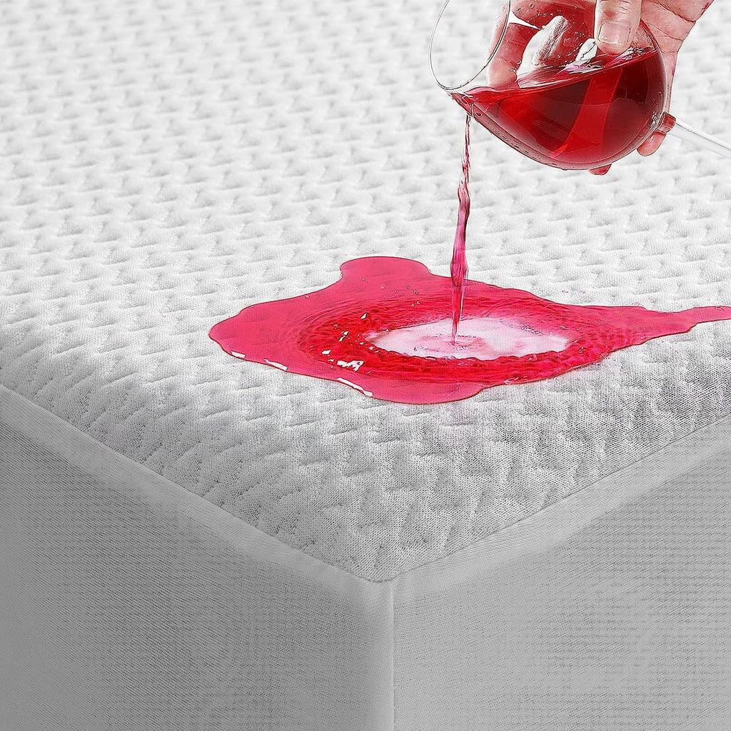 TASTELIFE Queen Size Mattress Protector - Waterproof & Breathable Cooling Cover | Ultra-Soft, Deep Pocket Fits 8-21”