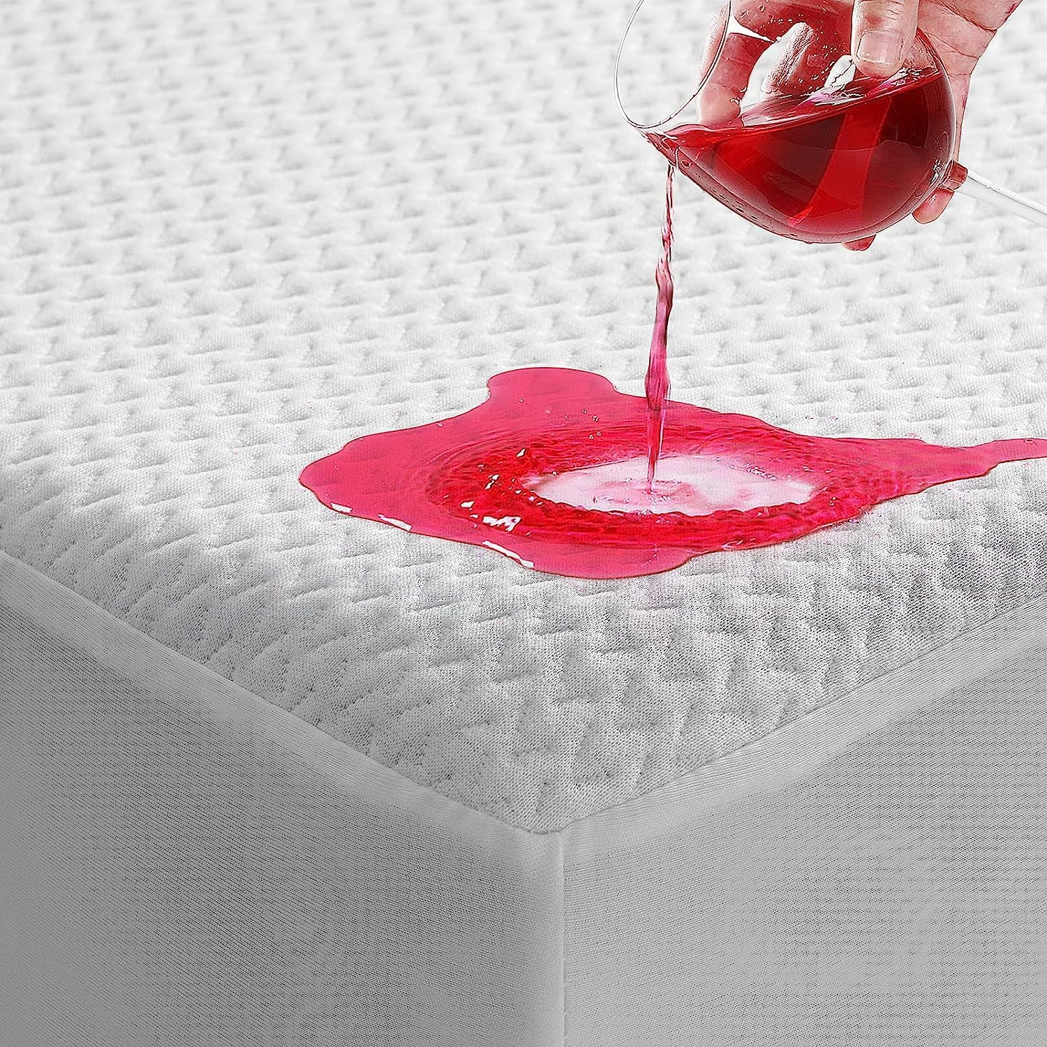 TASTELIFE Queen Size Mattress Protector - Waterproof & Breathable Cooling Cover | Ultra-Soft, Deep Pocket Fits 8-21”
