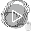 8-Pack Stainless Steel Mason Jar Hangers for 3.4 Inch Wide Mouth Jars