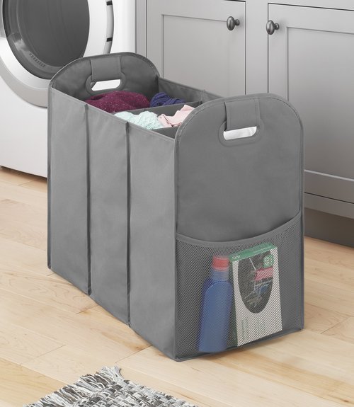 Whitmor Accordion Sorter, Savvy Gray