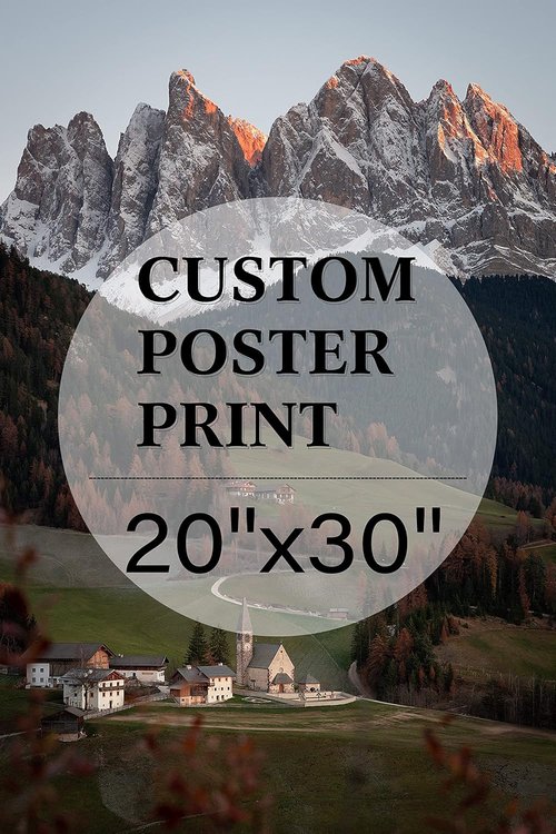 Jenesaisquoi Custom Canvas Art Print - Personalized 20" x 30" Photo Wall Decor | Unframed Home Art