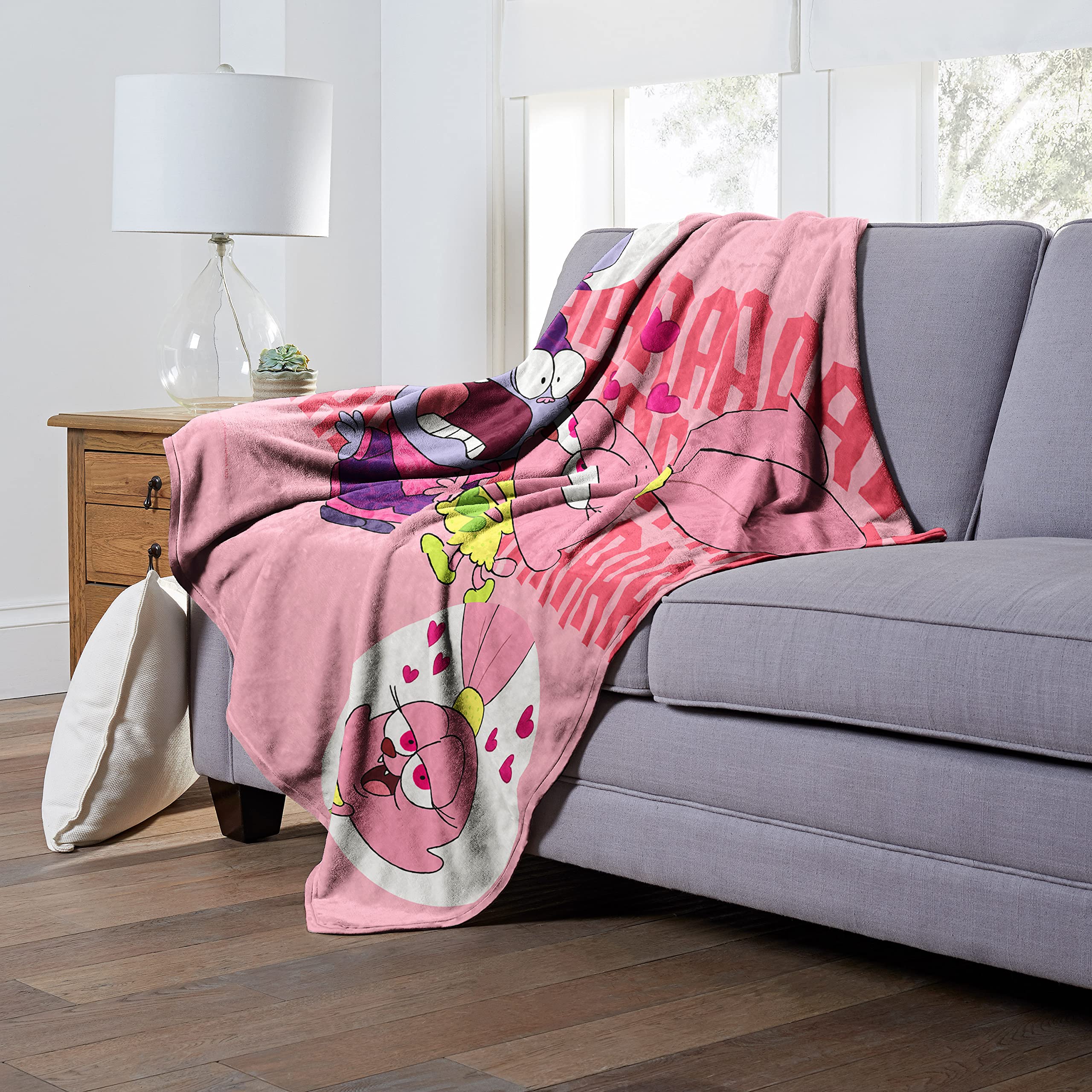 NORTHWEST Cartoon Network's Chowder Silk Touch Throw Blanket, 50" x 60", I'm Not Your Boyfriend