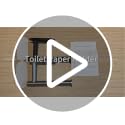 Toilet Paper Holder, Self Adhesive Holder Wall Mount