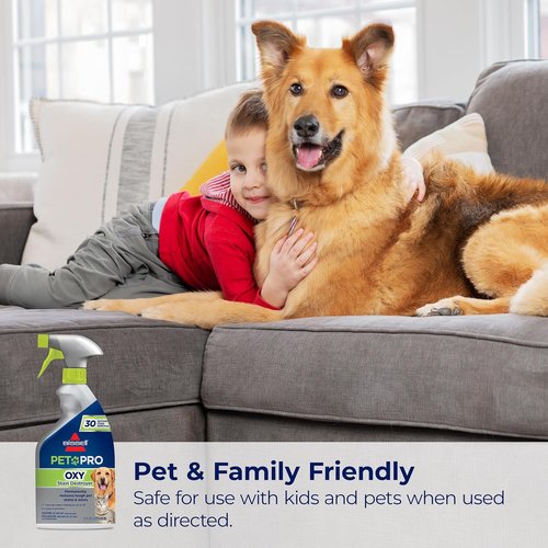 Bissell PET PRO OXY Stain Destroyer - Powerful Carpet & Upholstery Cleaner | 22 oz, 2 Pack