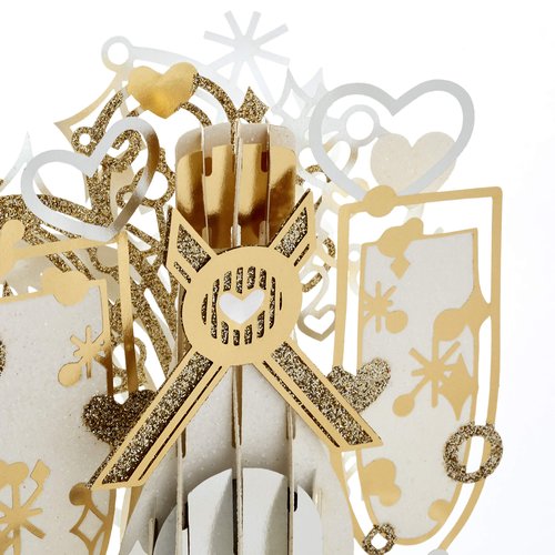 Hallmark Signature Paper Wonder Pop Up Anniversary Card (Pop the Champagne)