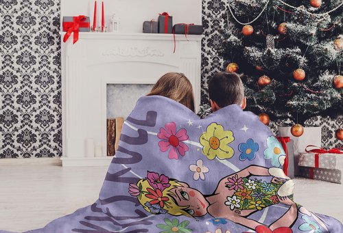 Northwest Fairies Micro Raschel Throw Blanket, 46" x 60", Pixies Rule