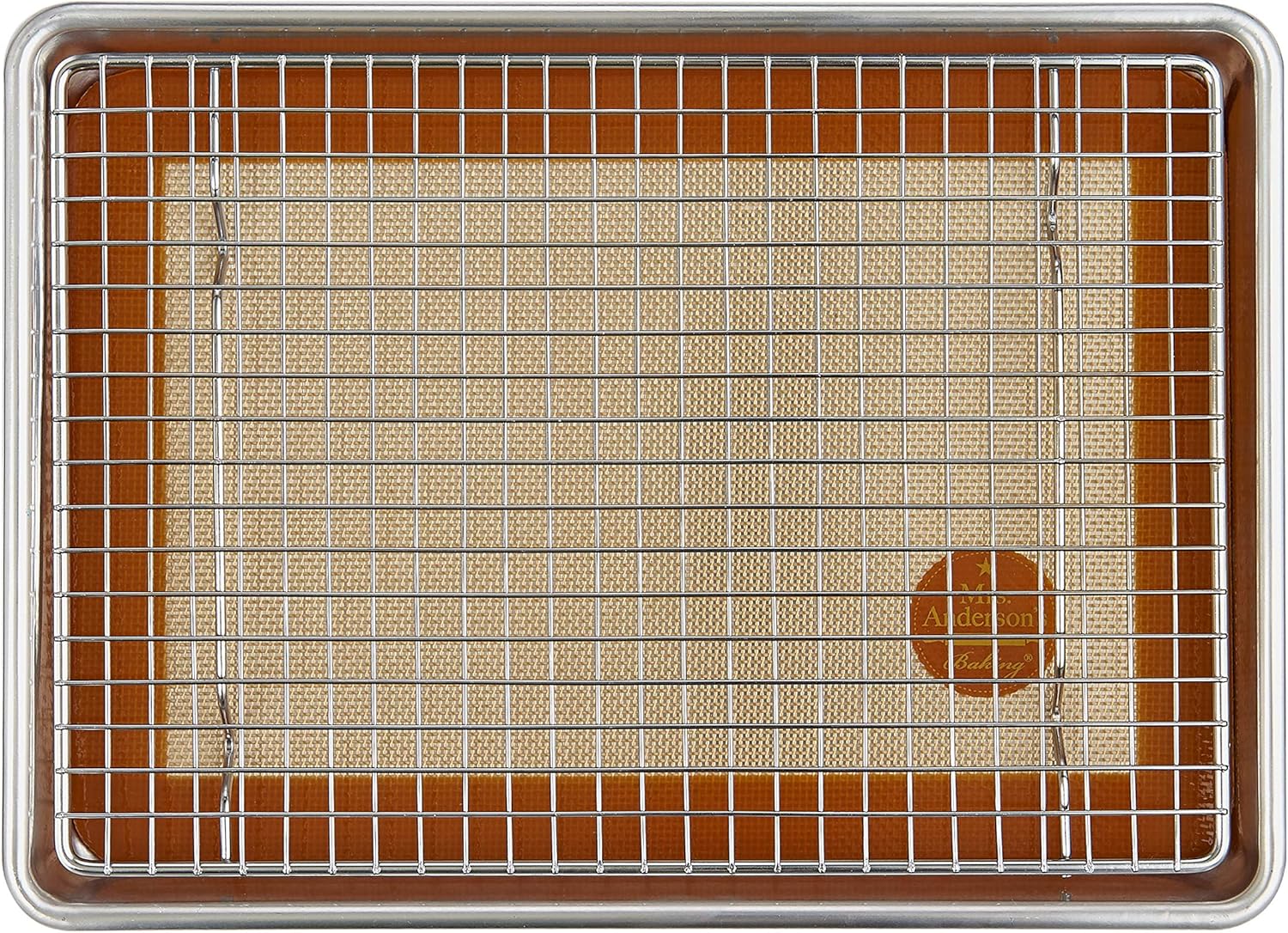 Mrs. Anderson’s Baking Quarter Sheet Pan - Heavyweight 19-Gauge Aluminum | 9.5 x 13 Inches
