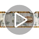 Blue Snowman Xmas Table Runner 13x120 Inch Home Party Decor - Variation of THIS listing