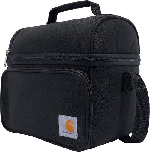 Carhartt Camping Cooler - Durable Soft Shell Lunch Bag for Work & Everyday Use | Black