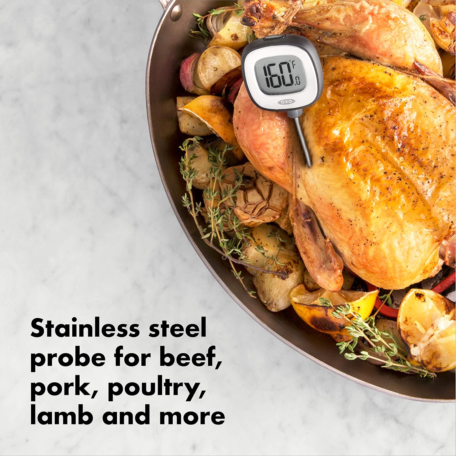 OXO Good Grips Digital Instant Read Thermometer - Chef's Precision for Perfect Cooking