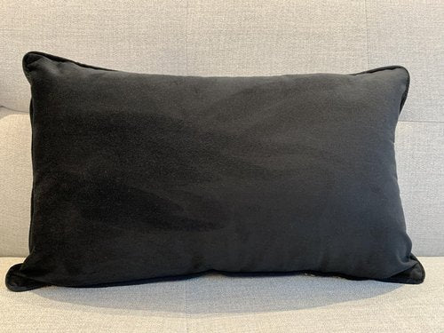 1pc luxury palace royal contemporary pillow cover, Leopard dot black and gold animal pattern single-sided high-precision jacquard velvet cutting process with zipper 20 x 12 inches (no pillow core)