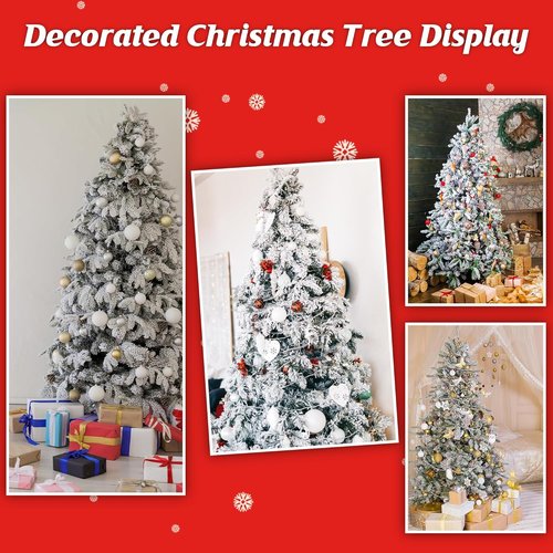 Christmas Flocking Powder - 10 lbs Self-Adhesive Snow Flock for Holiday Decor | Perfect for Trees & Crafts