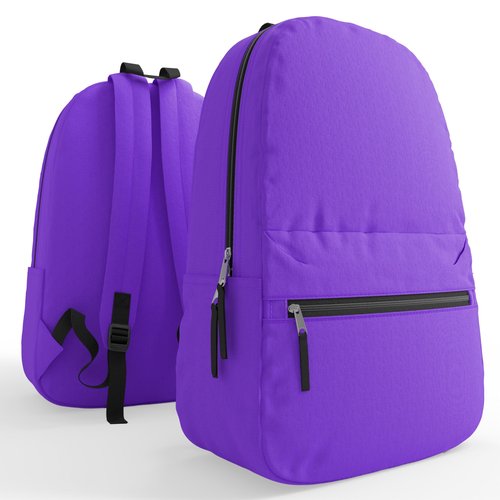 5 Pack Bulk Backpacks, Wholesale 17-Inch Lightweight Bookbags for Kids, Adults, School, Classroom, Travel, Gym Supplies with 1 Large, 1 Small Pocket, Perfect for Events, Corporate Bundles, Mix