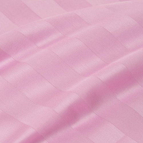 Juicy Couture Royal Dreams Twin Sateen 3 Piece Sheet Set - 100% Cotton Luxury Bed Sheets, Pink