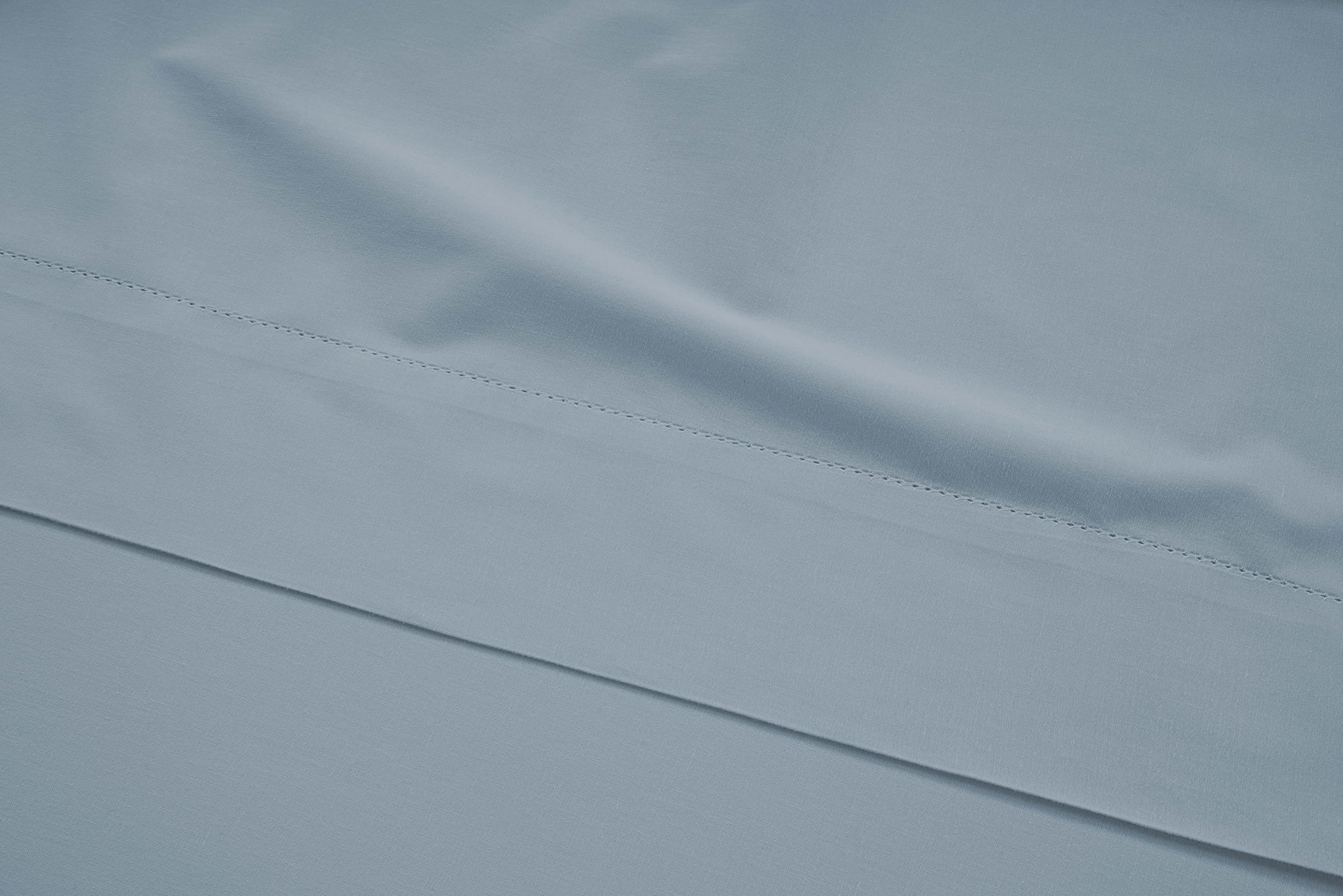 LANE LINEN 100% Organic Cotton Pillow Cases Standard Size Set of 2 (20"x26") - Cotton Pillowcases - Soft Yellow Pillowcase Set - Pillow Case Pack of 2 - French Blue