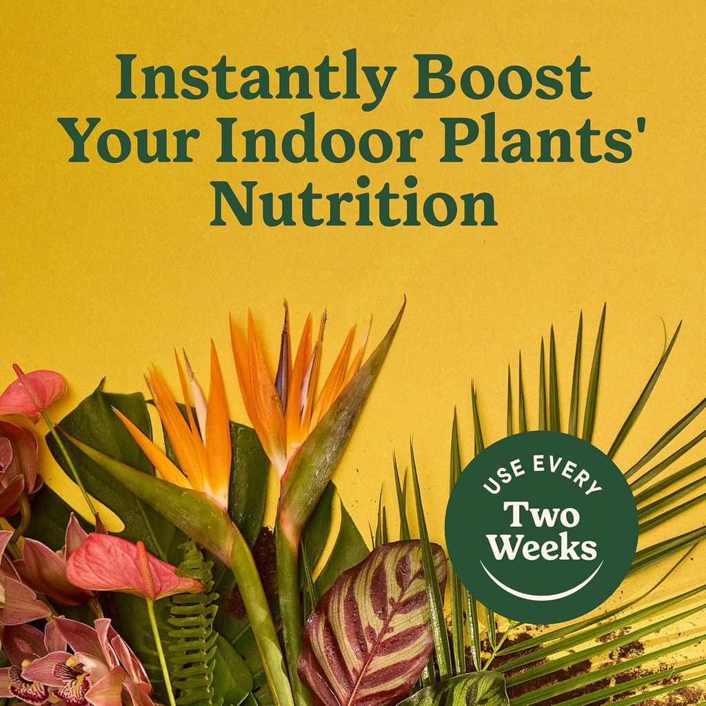 Miracle-Gro Indoor Plant Food - Liquid Nutrient Solution for Houseplants & Vegetables | 8 fl. oz. (2-Pack)