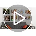 Kalami 5x7 Acrylic Wall Mount Picture Frame - Self Adhesive